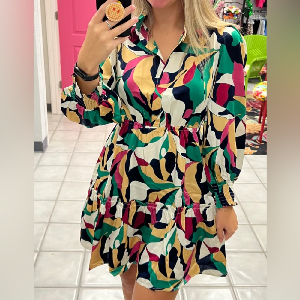 NWOT First Love Multicolor Dress